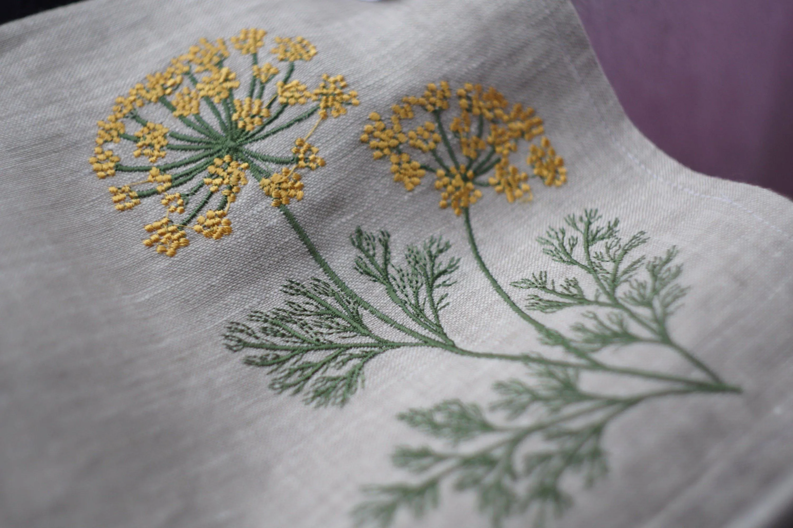 #074 | Dill | Linen napkins