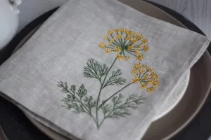 #074 | Dill | Linen napkins