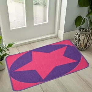 10 Pack Non Slip Rubber Star Door Mats