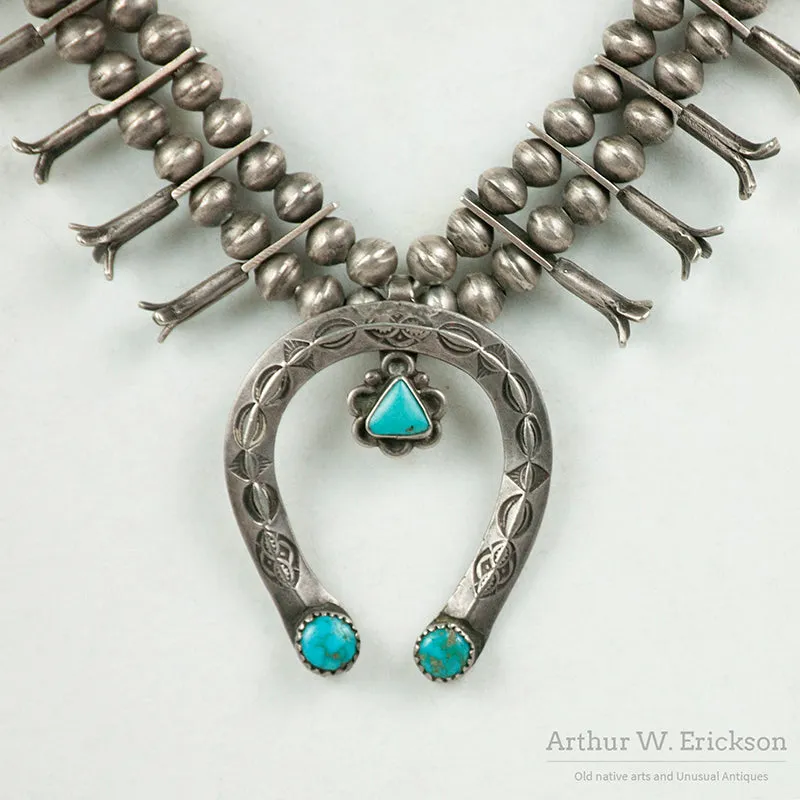 1930s Squash Blossom Necklace