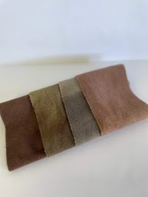 $3 Hand-Dyed Wool Swatch - Shades of Earth