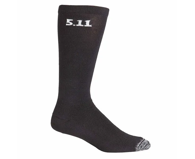 3 PACK 9" SOCK, BLACK