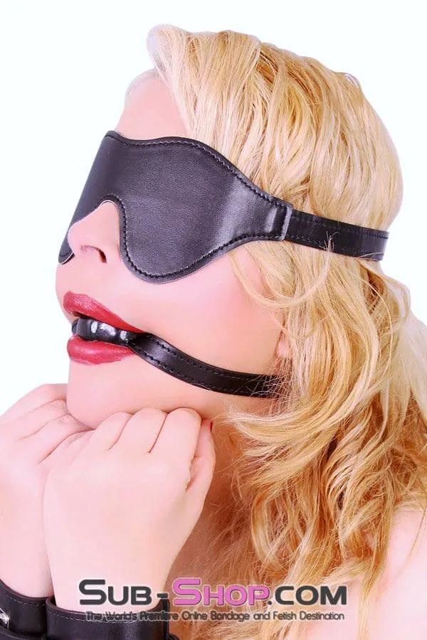 3476LT      Bondage Blinders Velcro Closure Blindfold - MEGA Deal