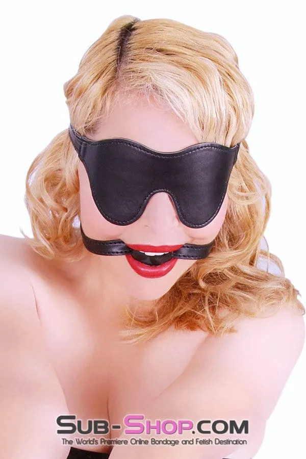 3476LT      Bondage Blinders Velcro Closure Blindfold - MEGA Deal