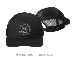523rd ESC Embroidered Snapback Trucker Cap - k2XZSn