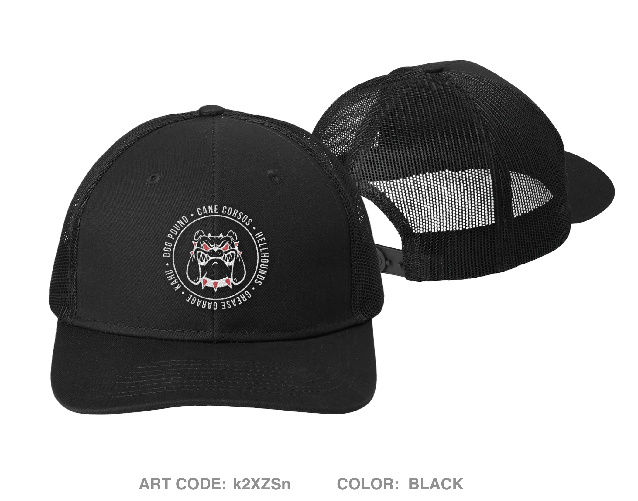 523rd ESC Embroidered Snapback Trucker Cap - k2XZSn