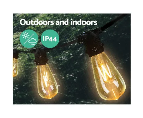 60PCS LED Festoon String Lights Wedding Christmas Outdoor