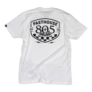 805 Pitstop Tee - White