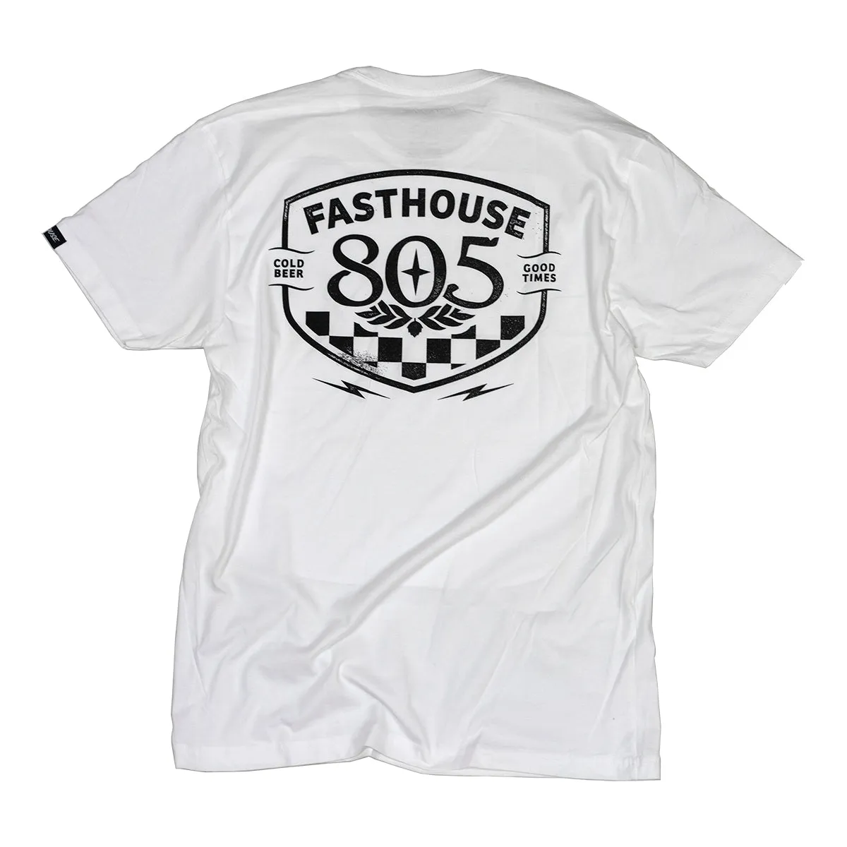 805 Pitstop Tee - White
