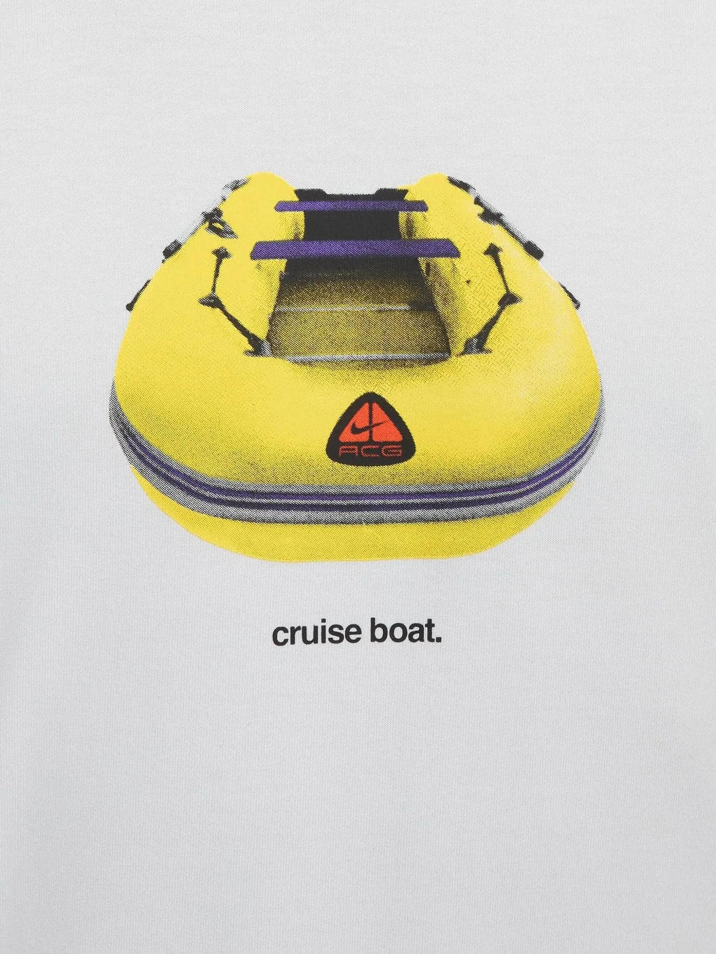 ACG Cruise Boat Sleeve T-Shirt - White
