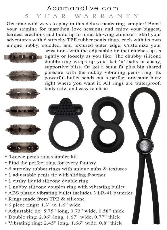 Adam's Deluxe  Ring Sampler