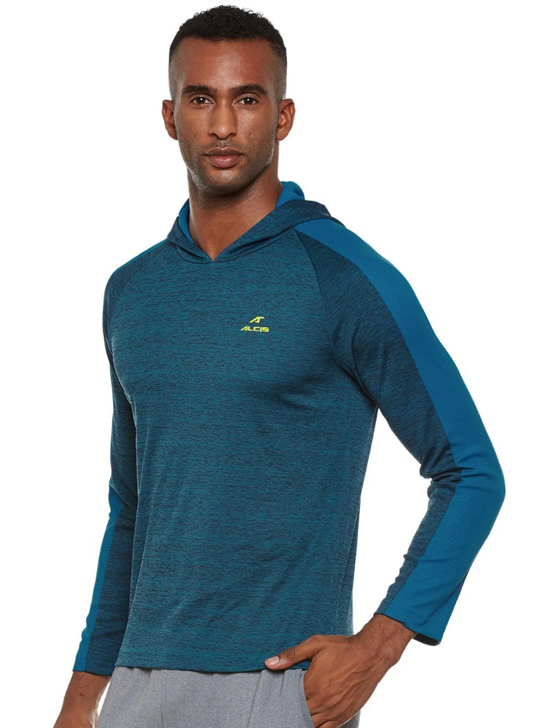 Alcis Mens Blue Sweat Shirt 107MTE128