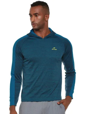 Alcis Mens Blue Sweat Shirt 107MTE128