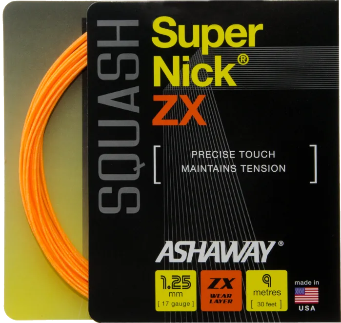 Ashaway Supernick ZX 30' 17g String Set