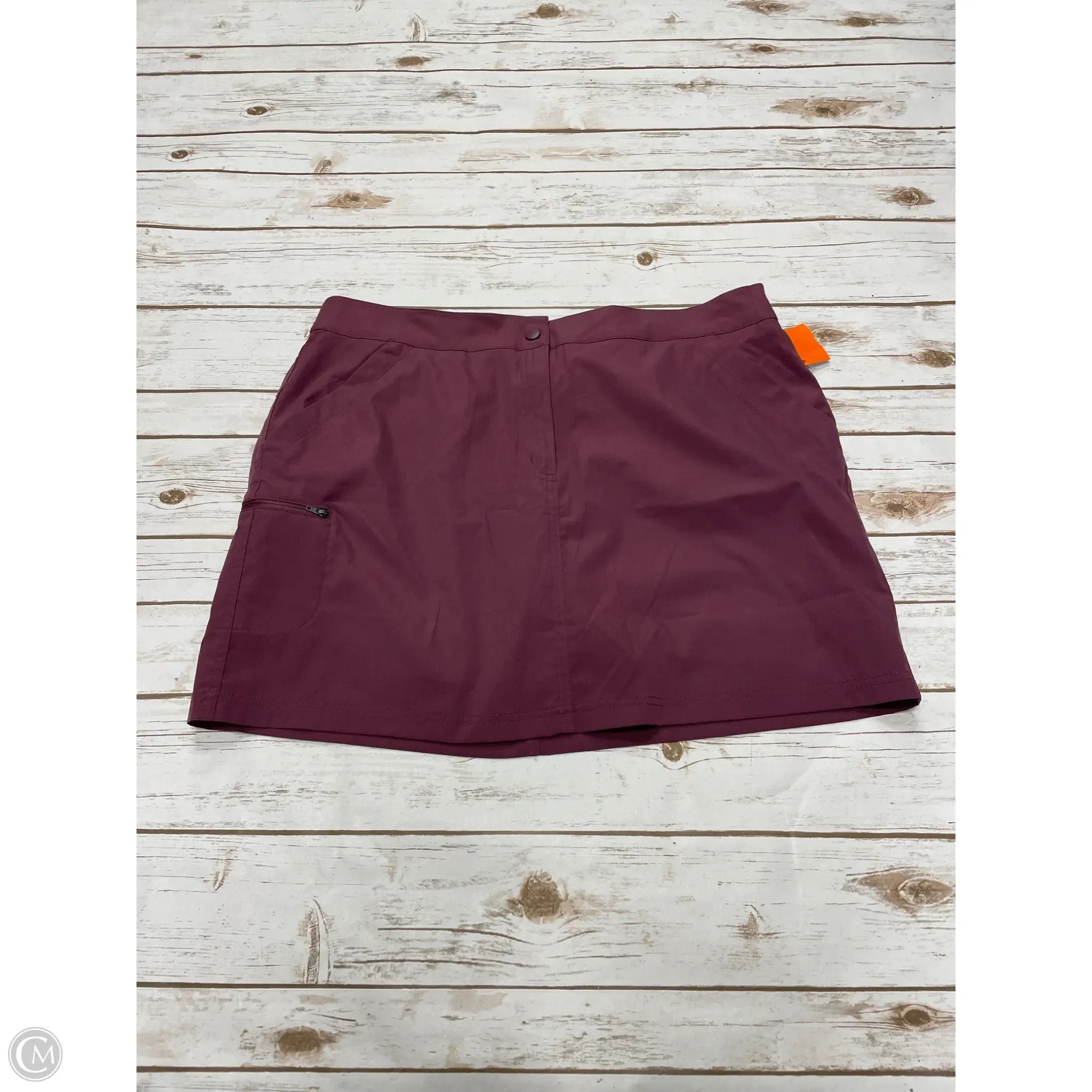 Athletic Skort By 32 Degrees In Mauve, Size: Xl