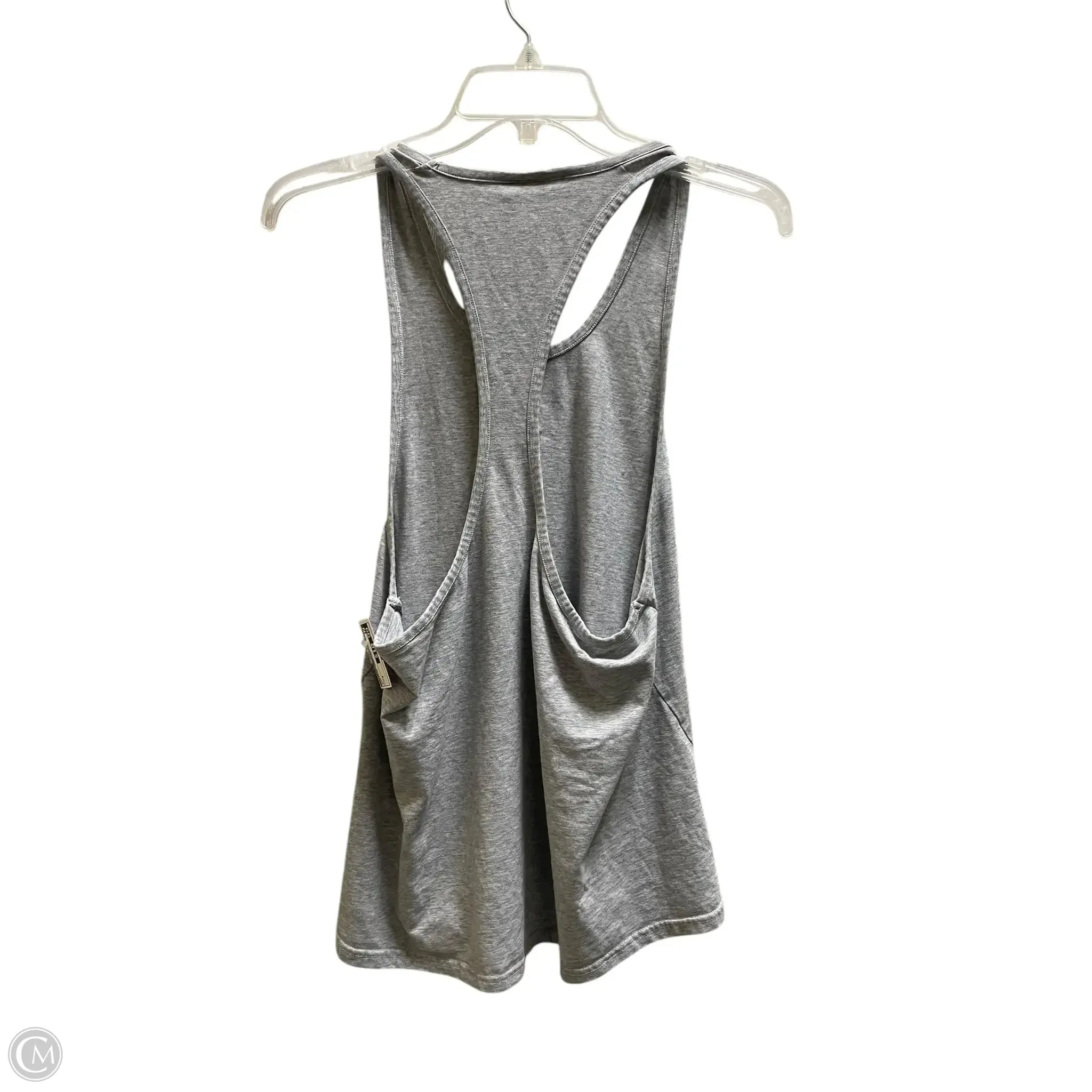 Athletic Tank Top By Gym Shark In Grey, Size: M