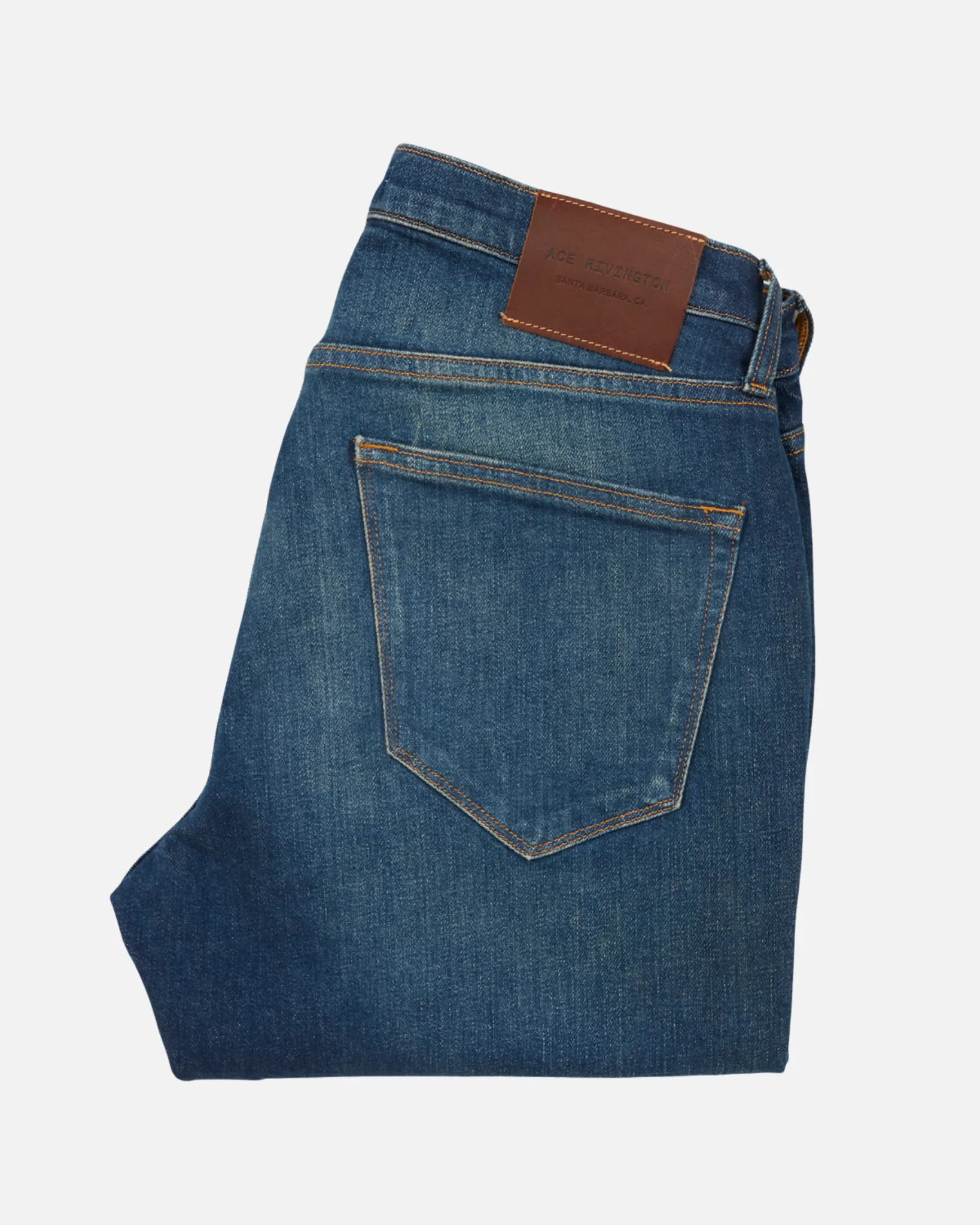Athletic Taper Denim Jeans - Dirty Vintage