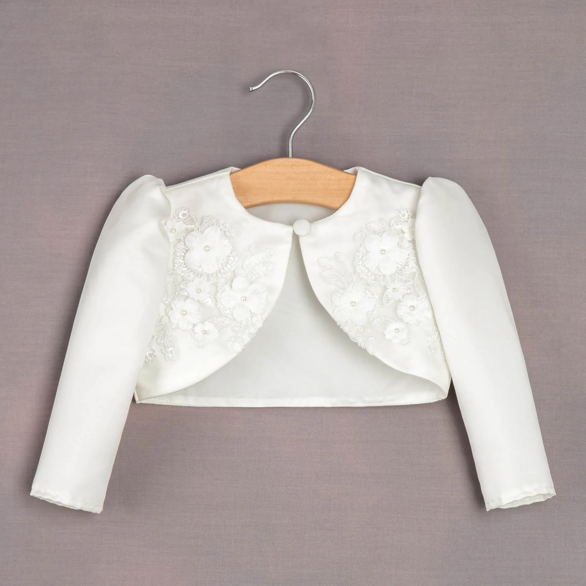 Baby Princess Dress and Bolero - Ivory