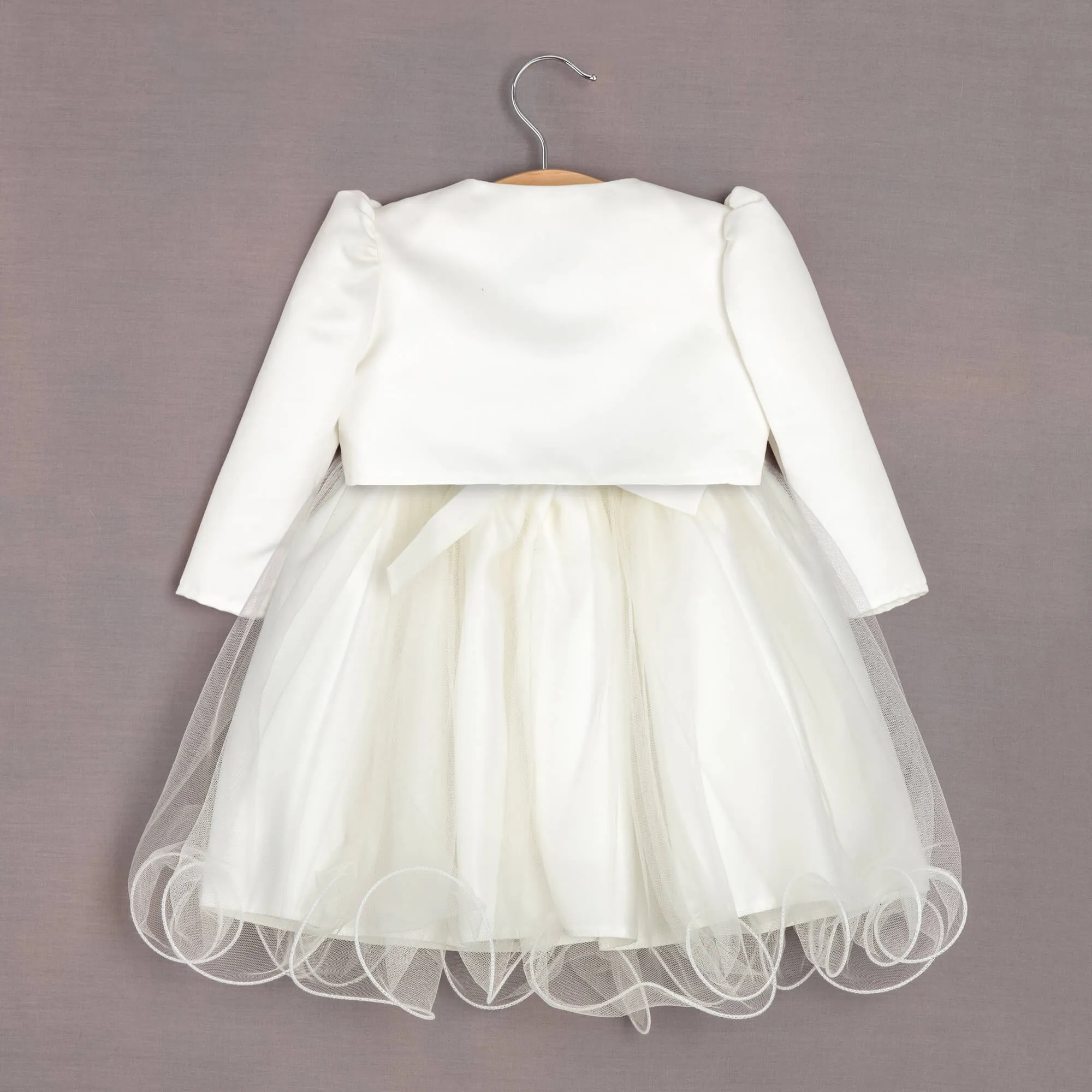 Baby Princess Dress and Bolero - Ivory