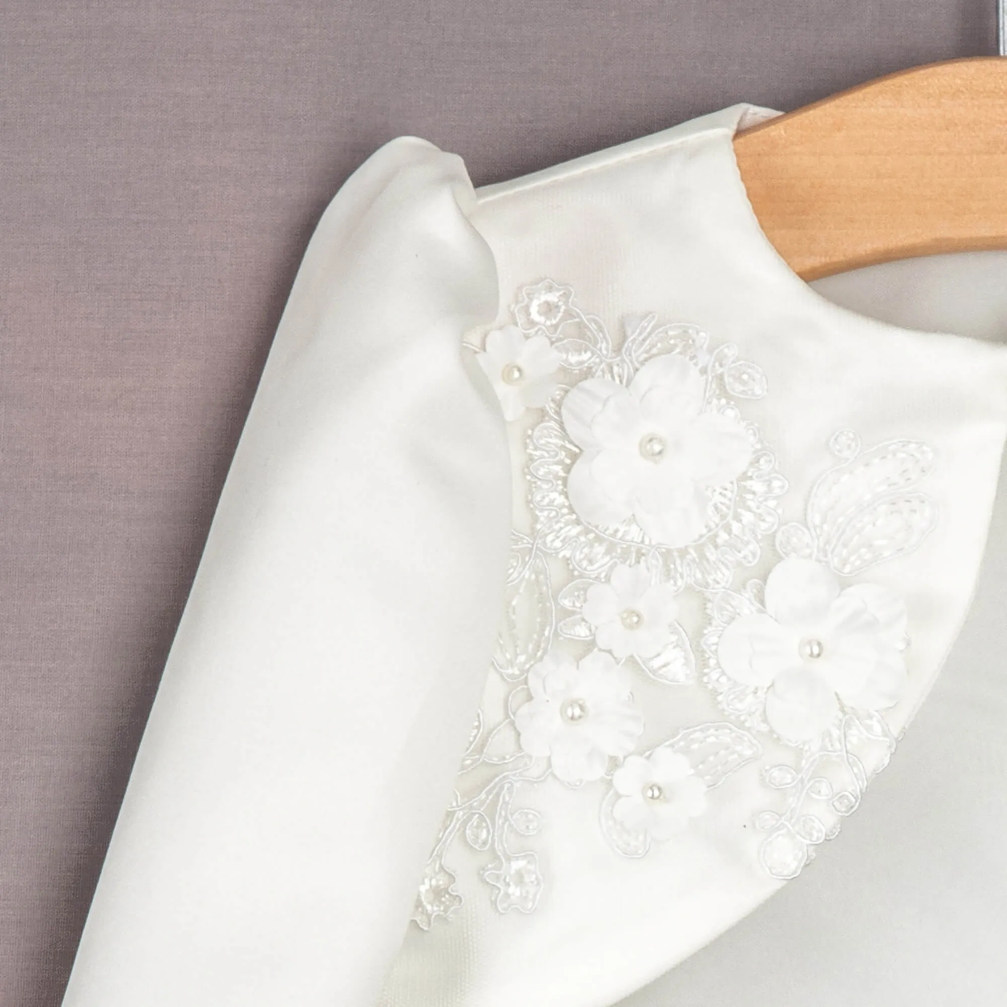 Baby Princess Dress and Bolero - Ivory