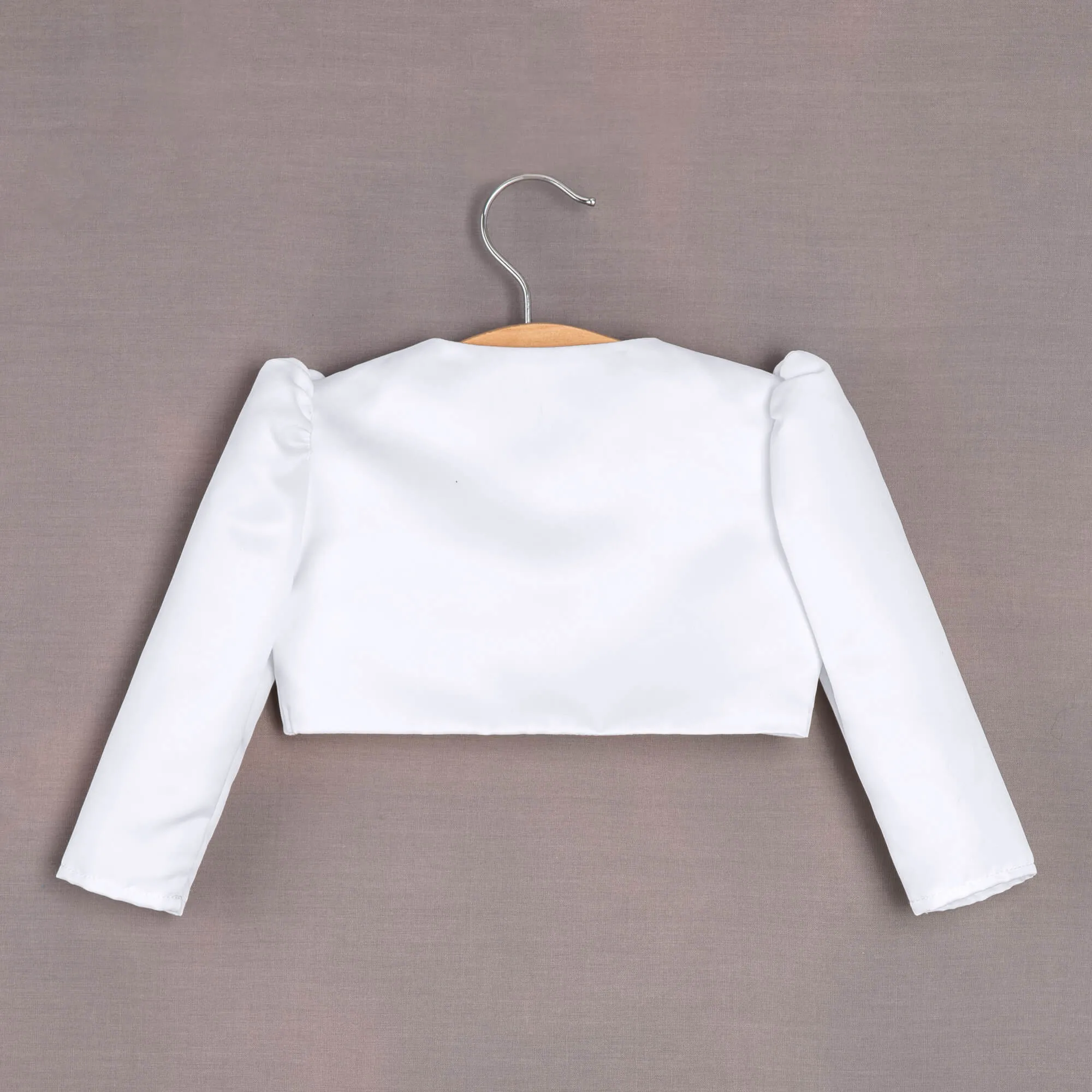 Baby Princess Dress and Bolero - White