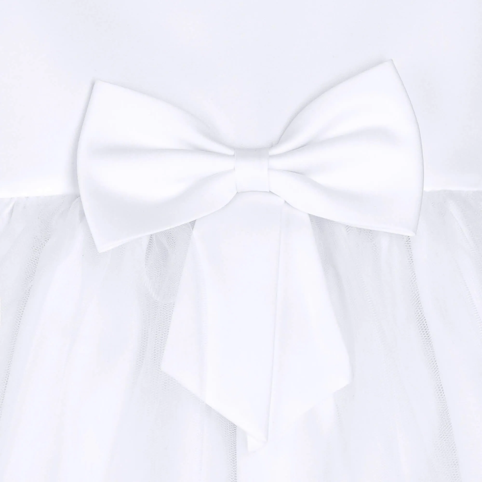 Baby Princess Dress and Bolero - White