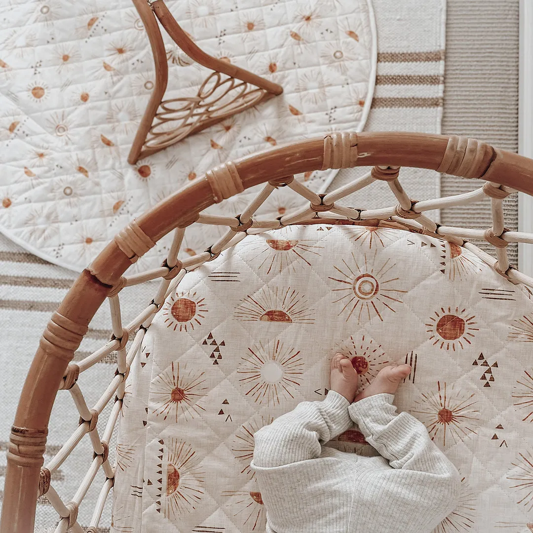 Bambella Waterproof Bassinet Sheet | Bohemian Sunshine