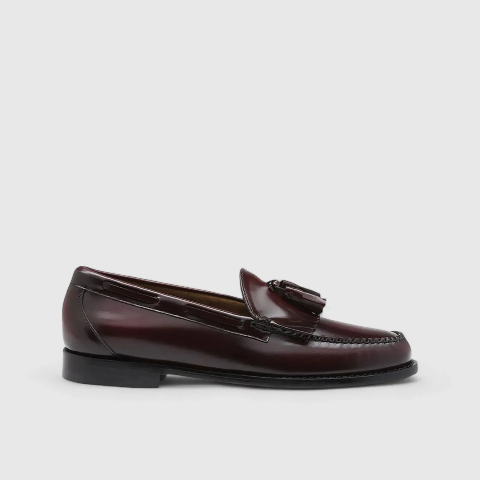 Bass Layton Moc Kiltie Burgandy 11020