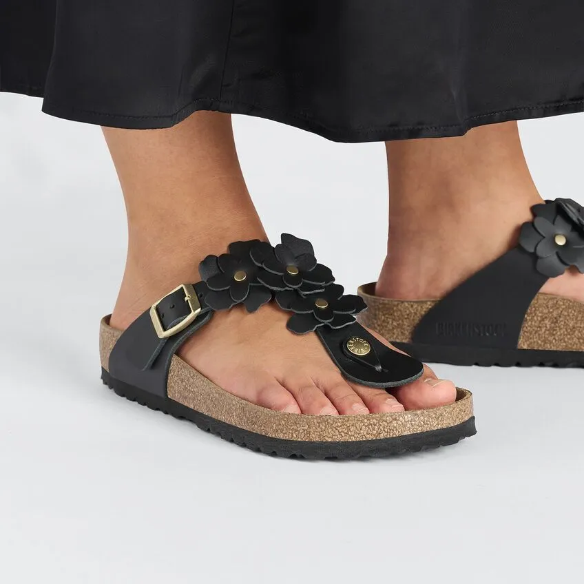 Birkenstock Women's Gizeh Flower Leather