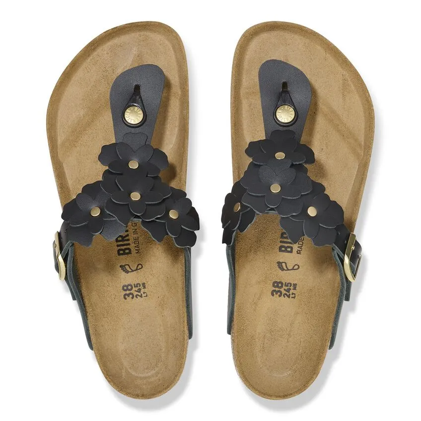 Birkenstock Women's Gizeh Flower Leather