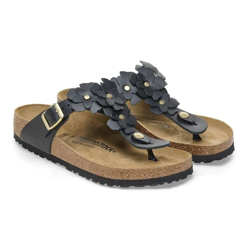 Birkenstock Women's Gizeh Flower Leather