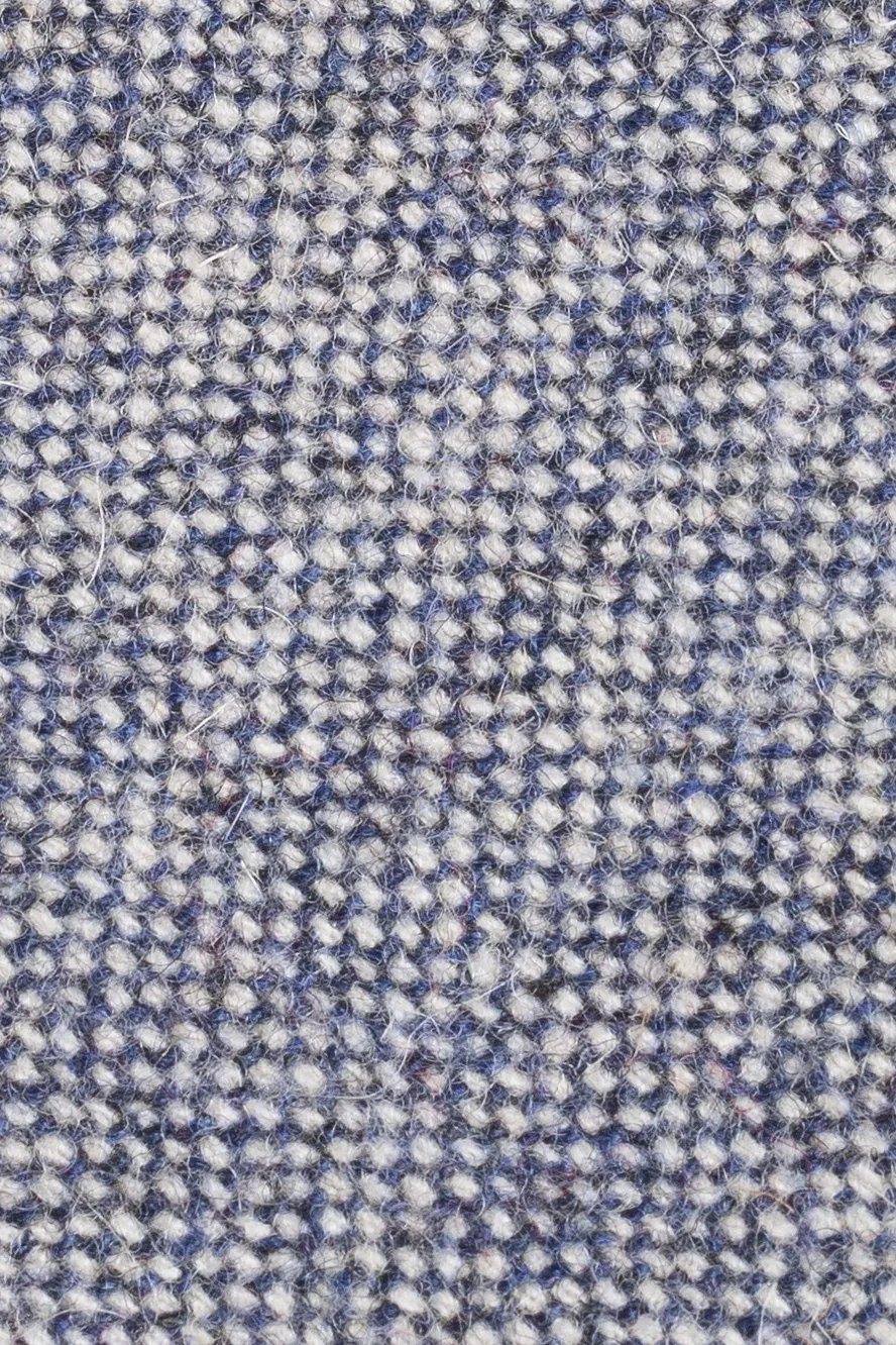 Blue "Camdyn" Tweed Vest