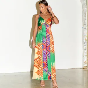 Boho Strappy Lindos Dress