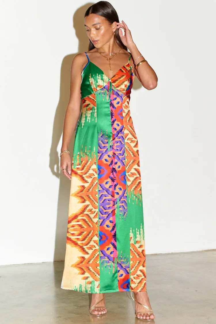 Boho Strappy Lindos Dress