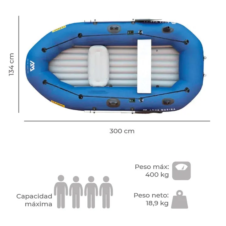 Bote Classic para motor eléctrico