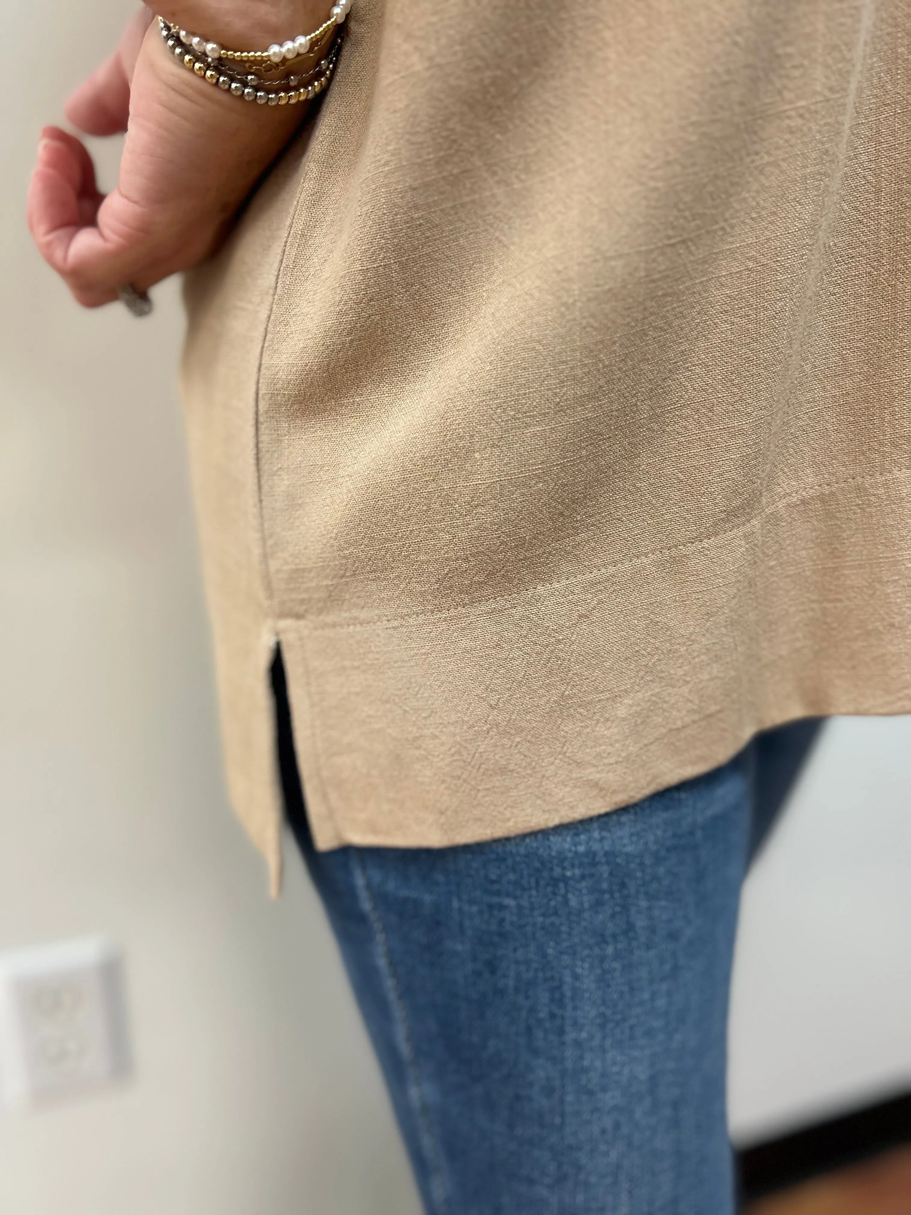 Bubble Sleeve Blouse by Umgee