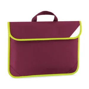 Burgundy Enhanced Visibility Book Bag