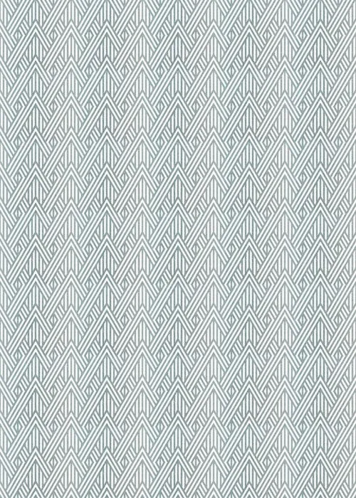 C H Designs "Striped City" Vinyl Floorcloth - Spicher & Co.