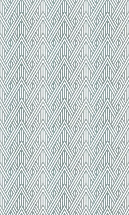 C H Designs "Striped City" Vinyl Floorcloth - Spicher & Co.