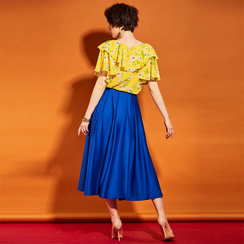 Cassandra Pleated Skirt