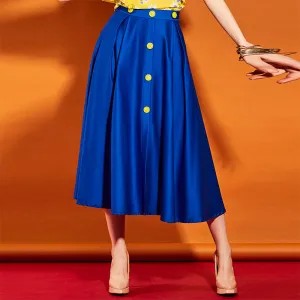 Cassandra Pleated Skirt