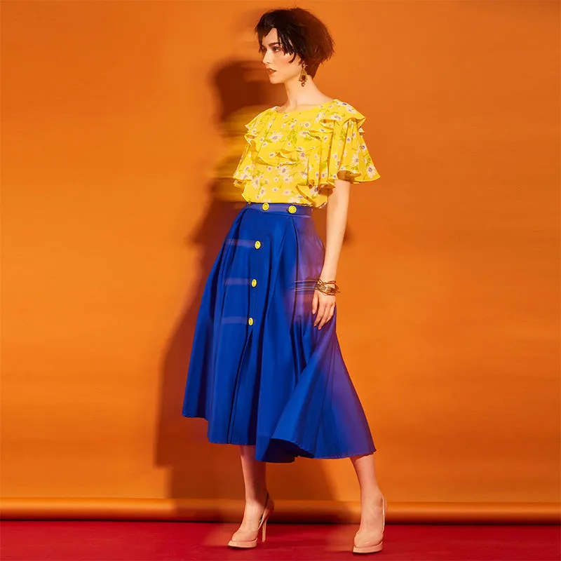 Cassandra Pleated Skirt