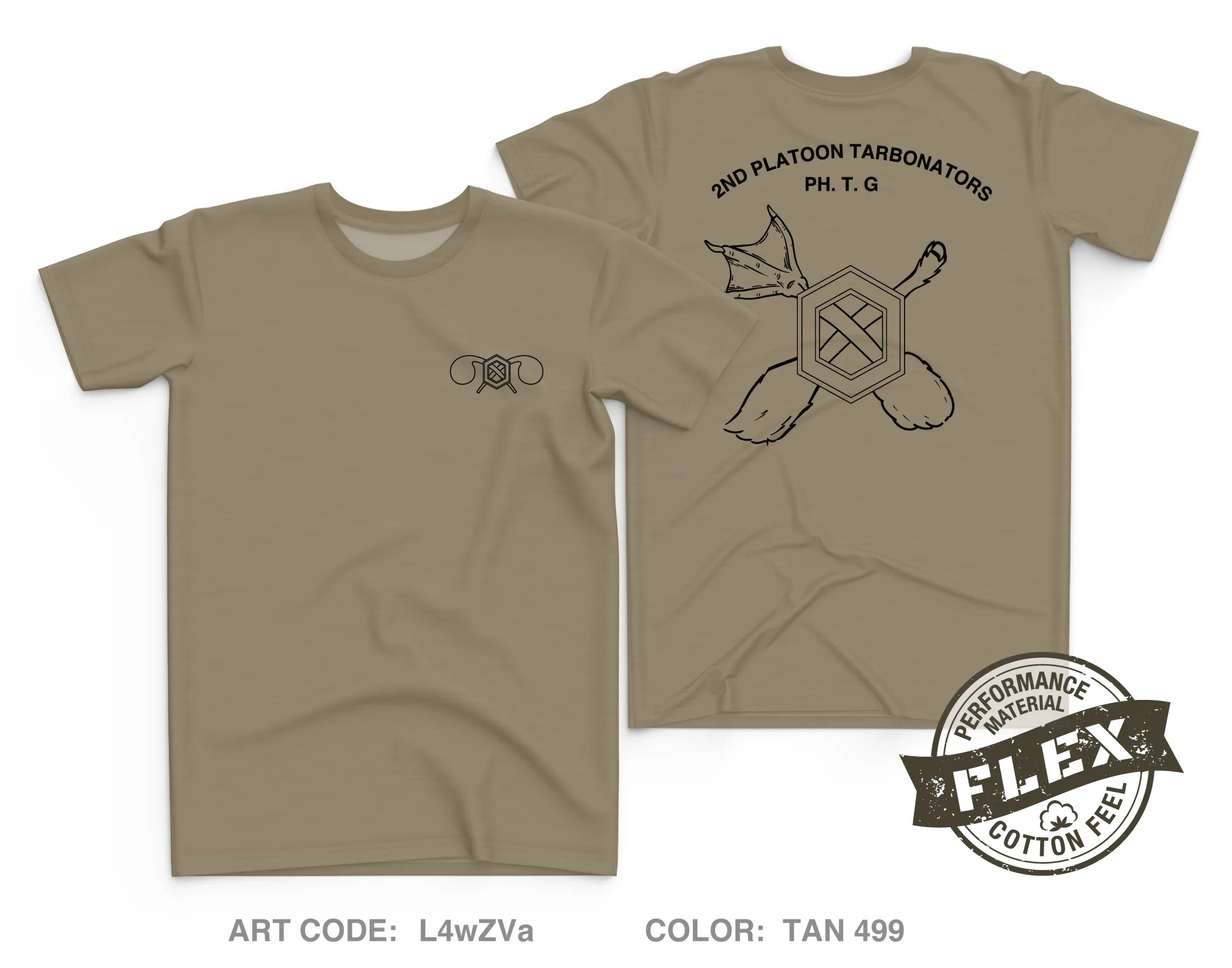 CBRN ALC 004-25 Core Men's SS Flex Performance Tee - L4wZVa