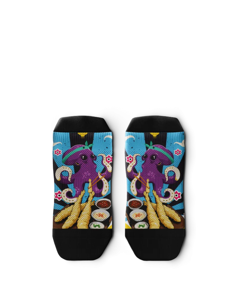Chow Down Ankle Socks 3-Pack