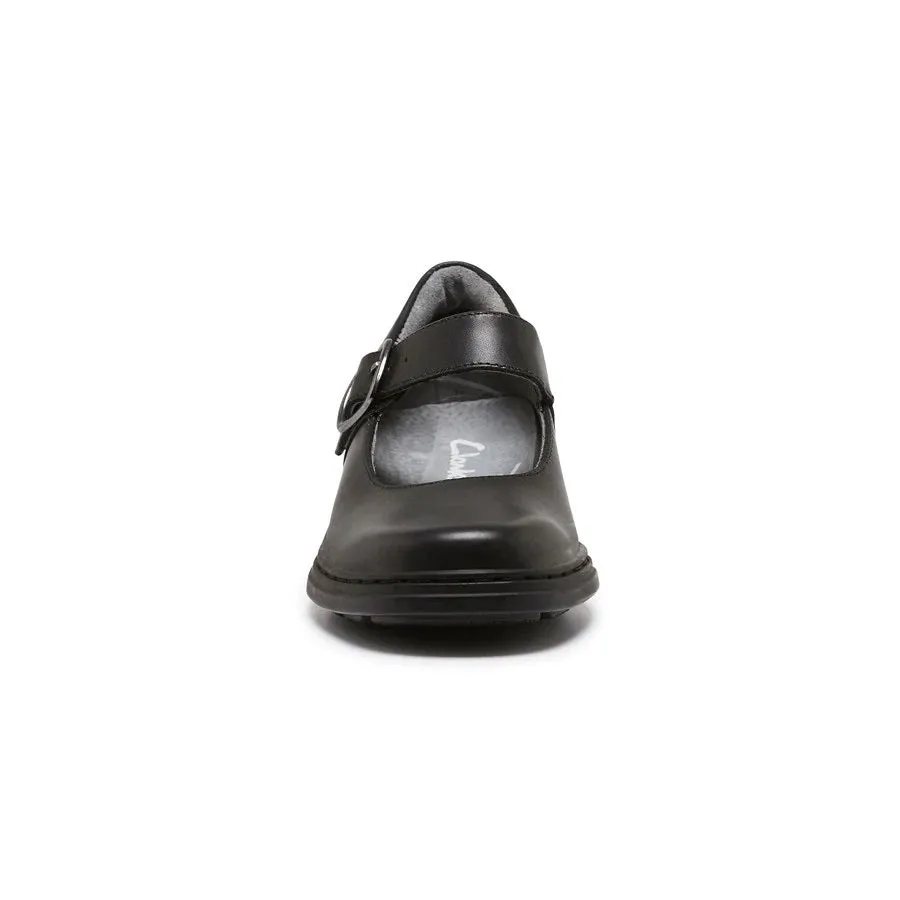 Clarks Intrigue Jnr School Shoe