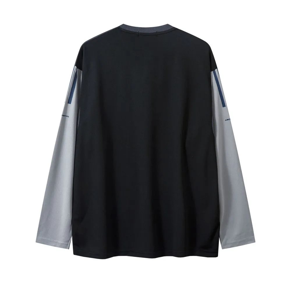Collarless zipper waterproof cycling Sweatshirt