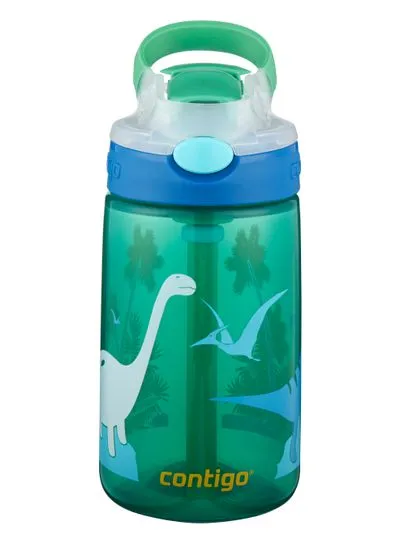 Contigo Gizmo Flip Autospout- Green Jungle Dino 414ml
