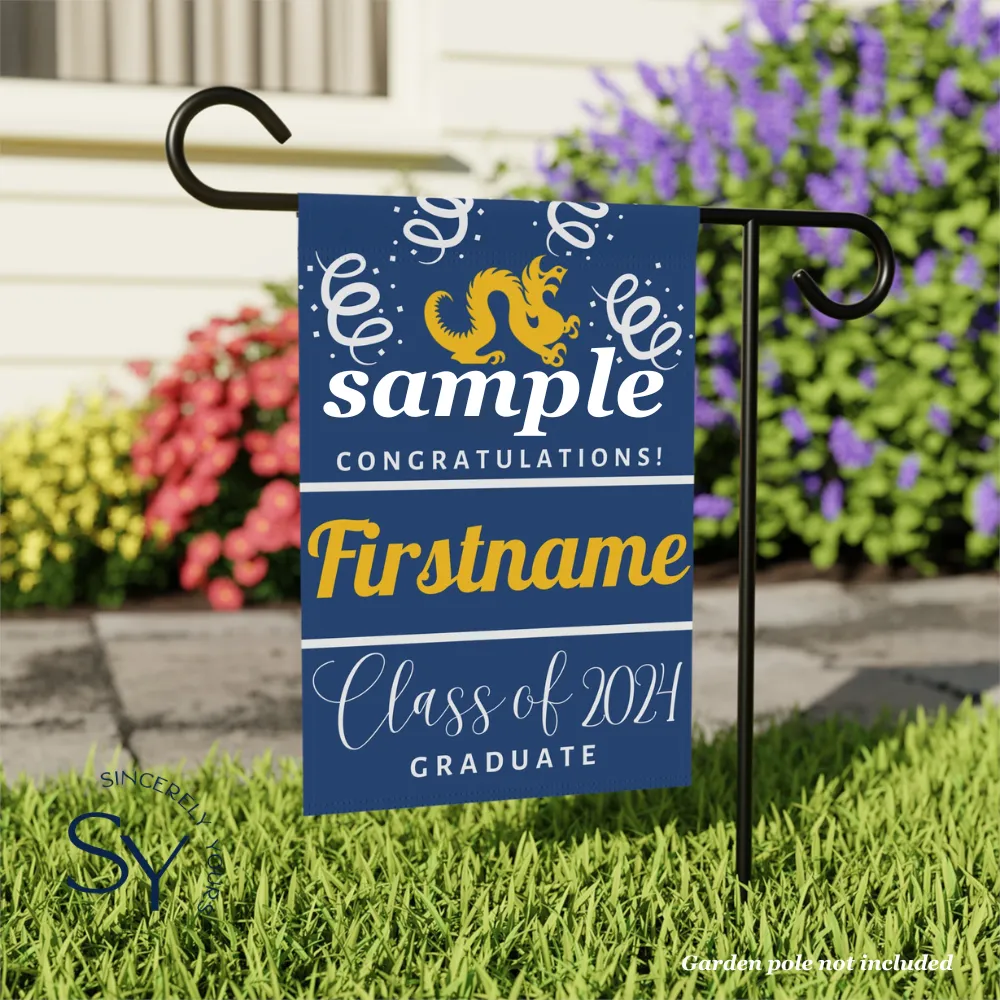 Custom Graduation Yard Flag | Yard Sign