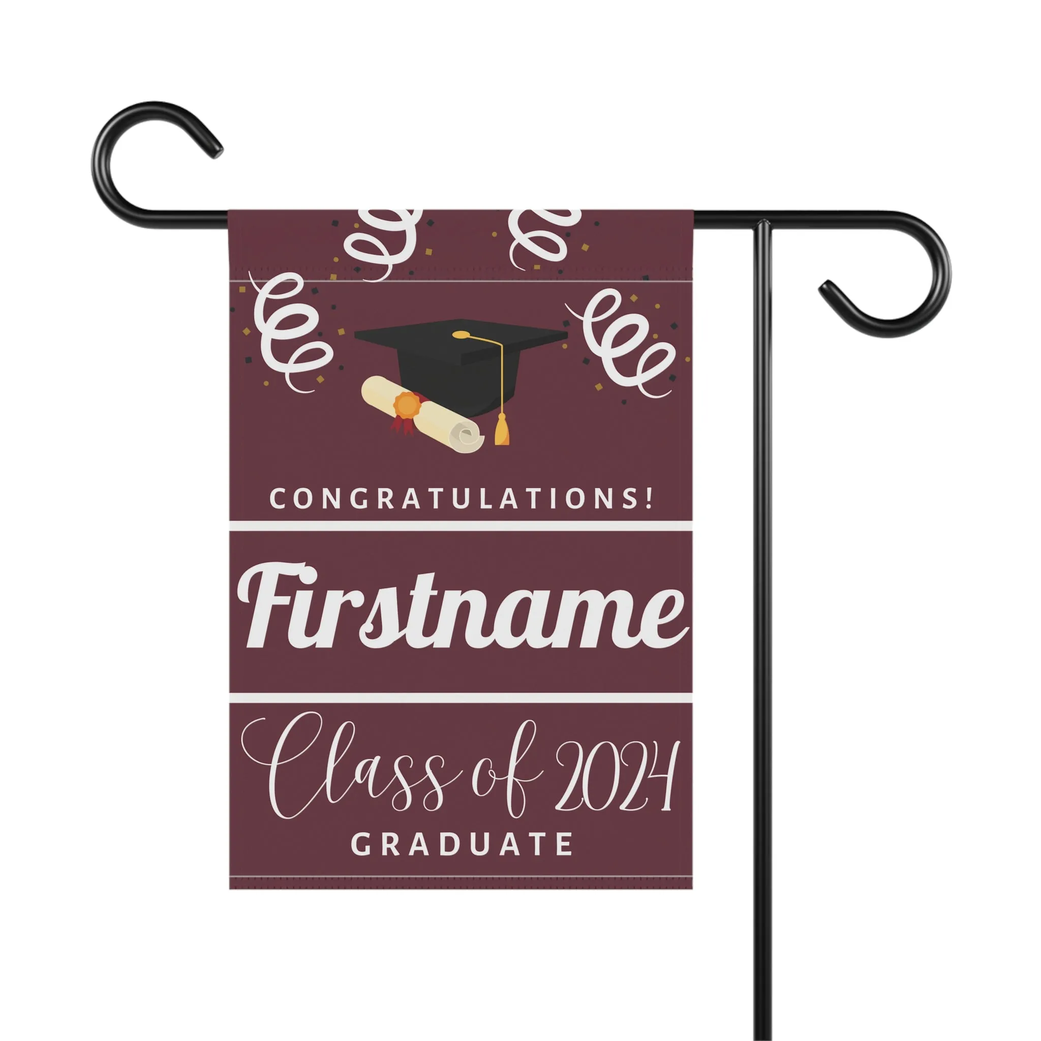 Custom Graduation Yard Flag | Yard Sign