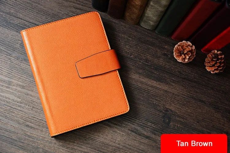 Custom Handmade Journal Book Diary Book Vegetable Tanned Italian Leather A5 Notebook D049